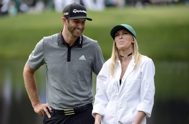 dustin johnson and paulina gretzky