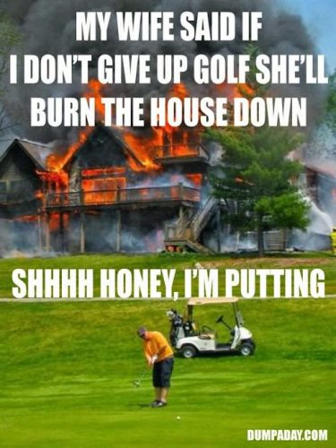 funny golf