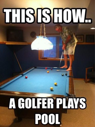 golf images funny