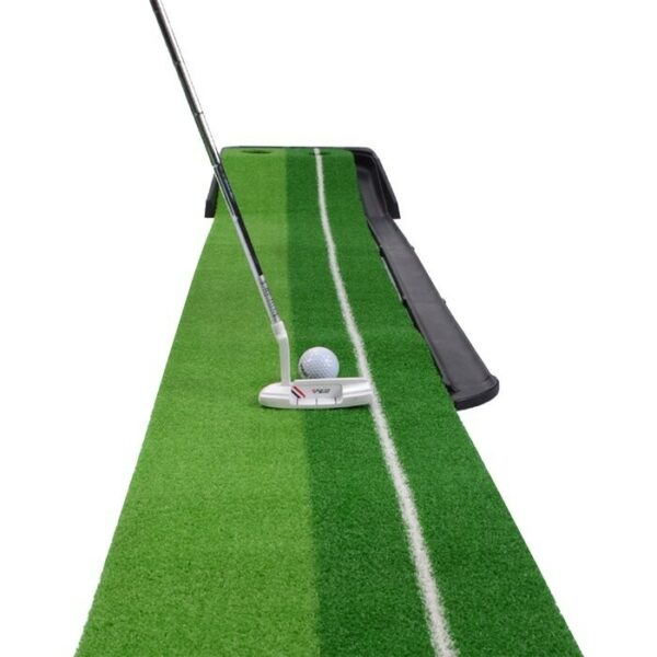 Putting Mat Auto Ball Return Aid Indoor Plastic Golf